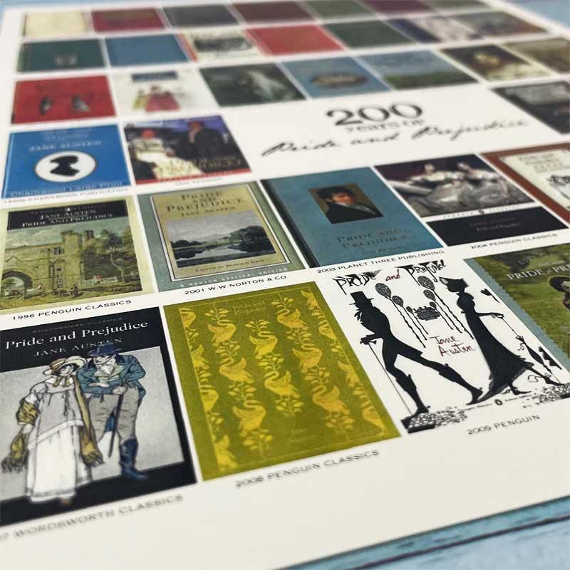 200 years of Jane Austen's Pride and Prejudice - A4 Print - Image 3