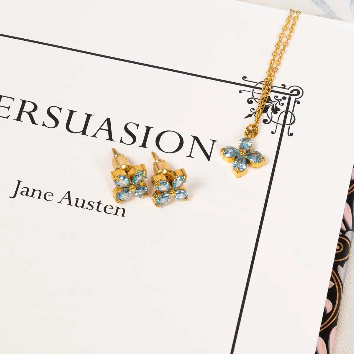Anne Elliot Necklace and Earring Set