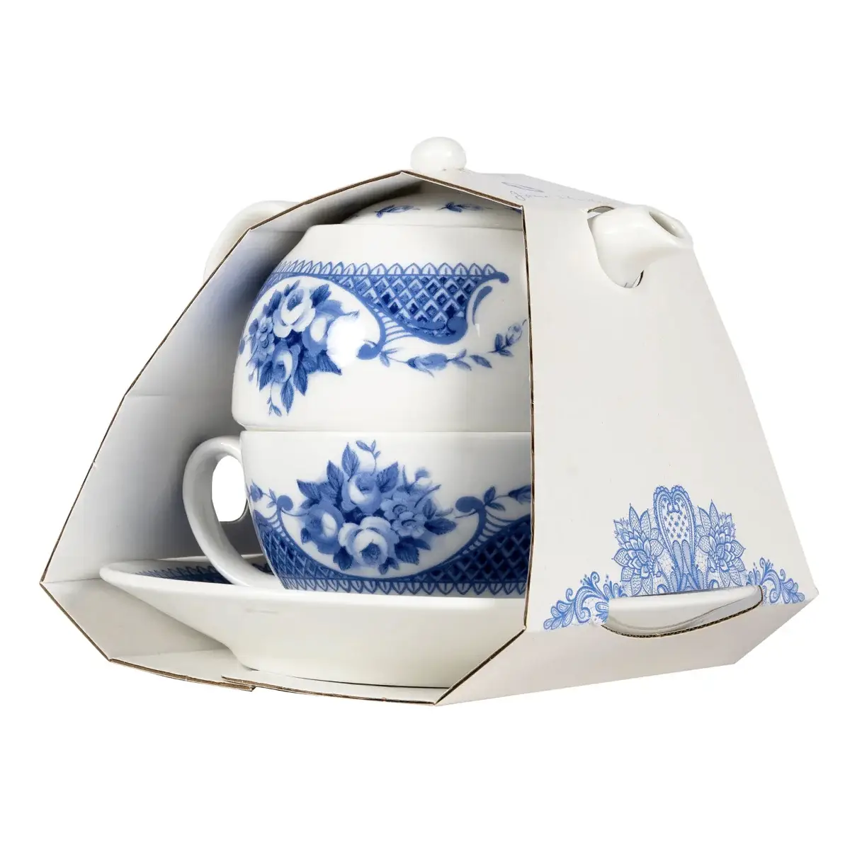 Netherfield Bone China Tea Set For One - Image 2