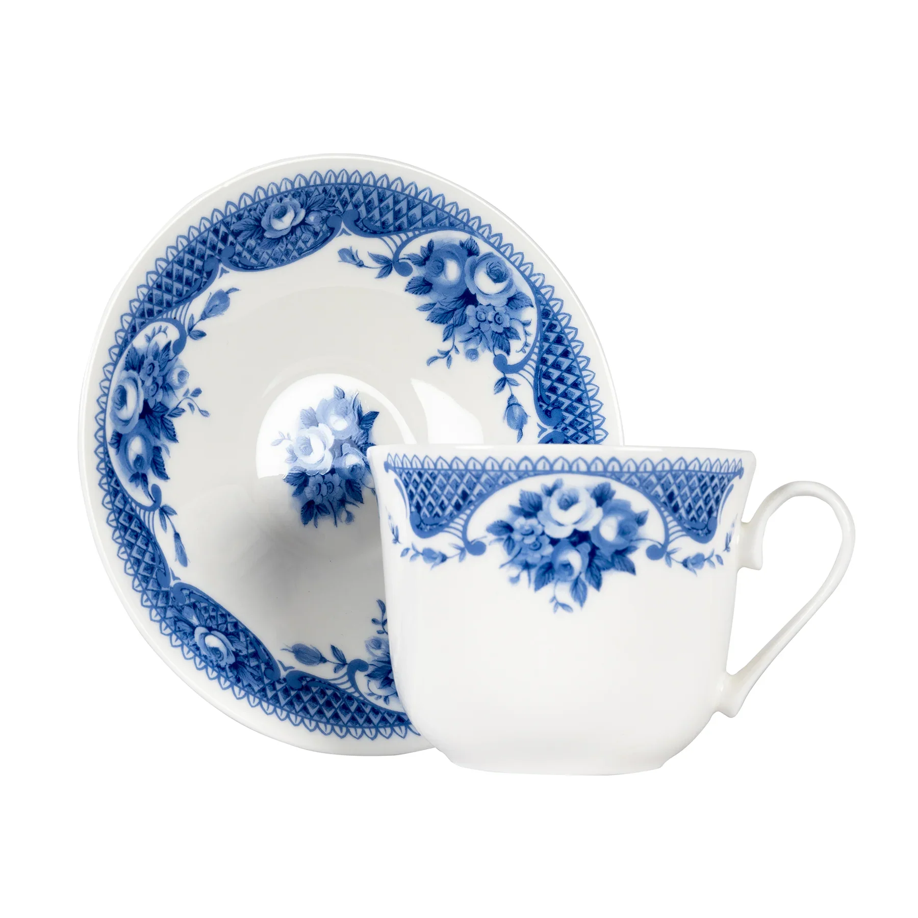 Netherfield Bone China Extra Large Teacup and Saucer - Image 3