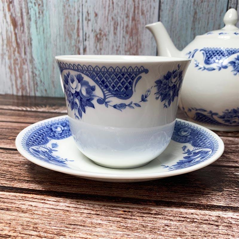 Netherfield Bone China Extra Large Teacup and Saucer - Image 4