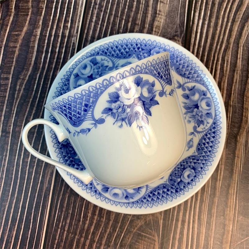 Netherfield Bone China Extra Large Teacup and Saucer - Image 7