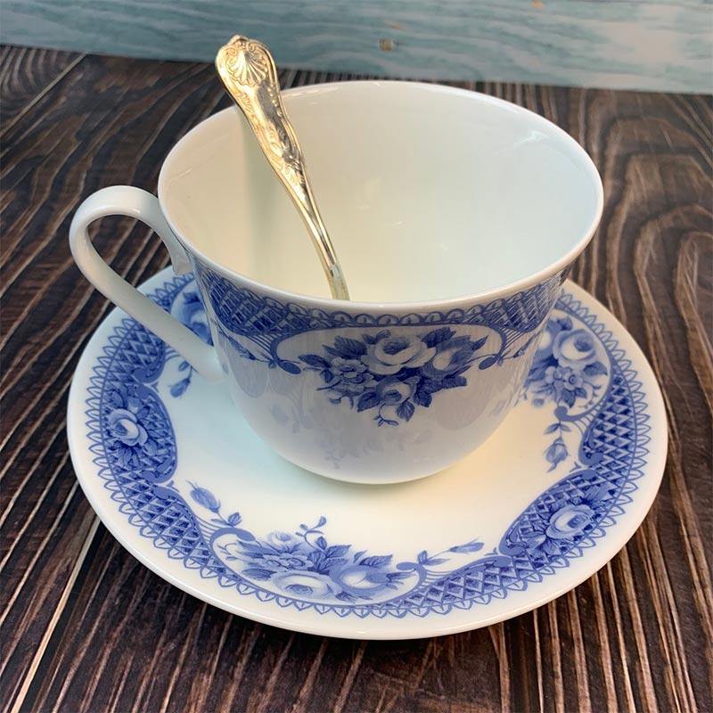 Netherfield Bone China Extra Large Teacup and Saucer - Image 8