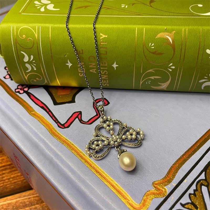 Dashwood Silver and Freshwater Pearl Necklace - Image 3