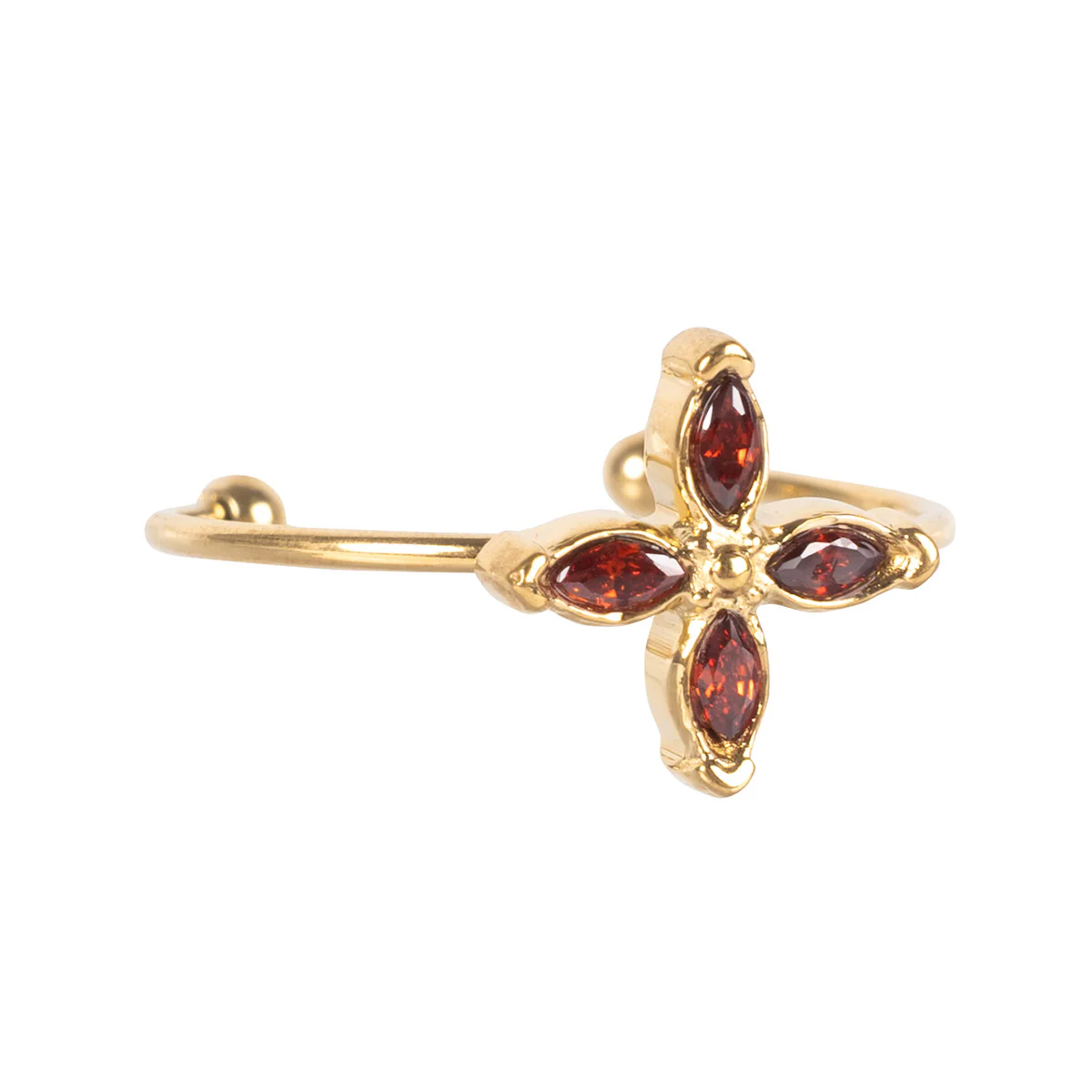Elizabeth Bennet Garnet Ring - Image 2
