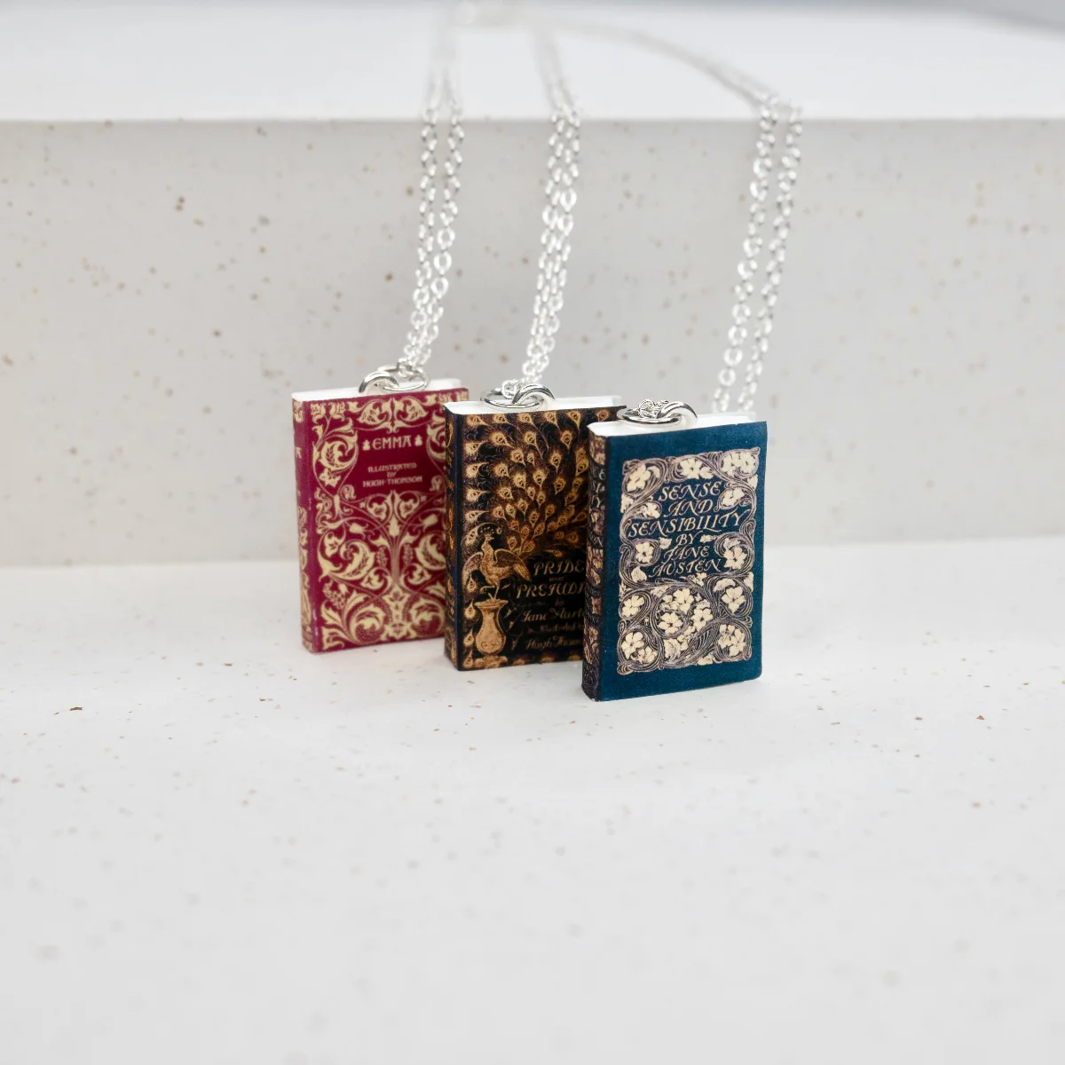 Emma Book Cover Necklace - Image 5