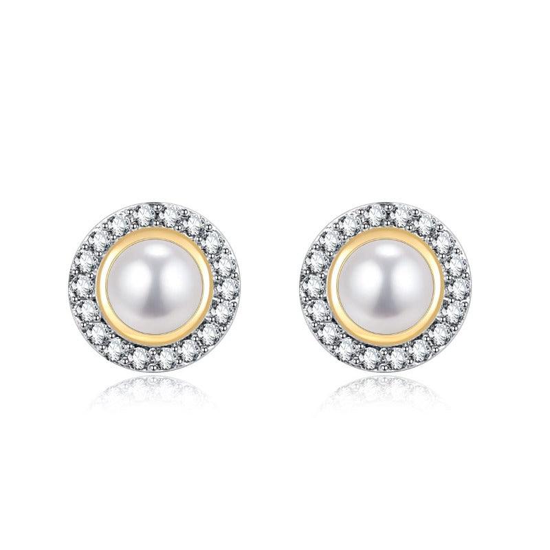 Emma Pearl Stud Earrings