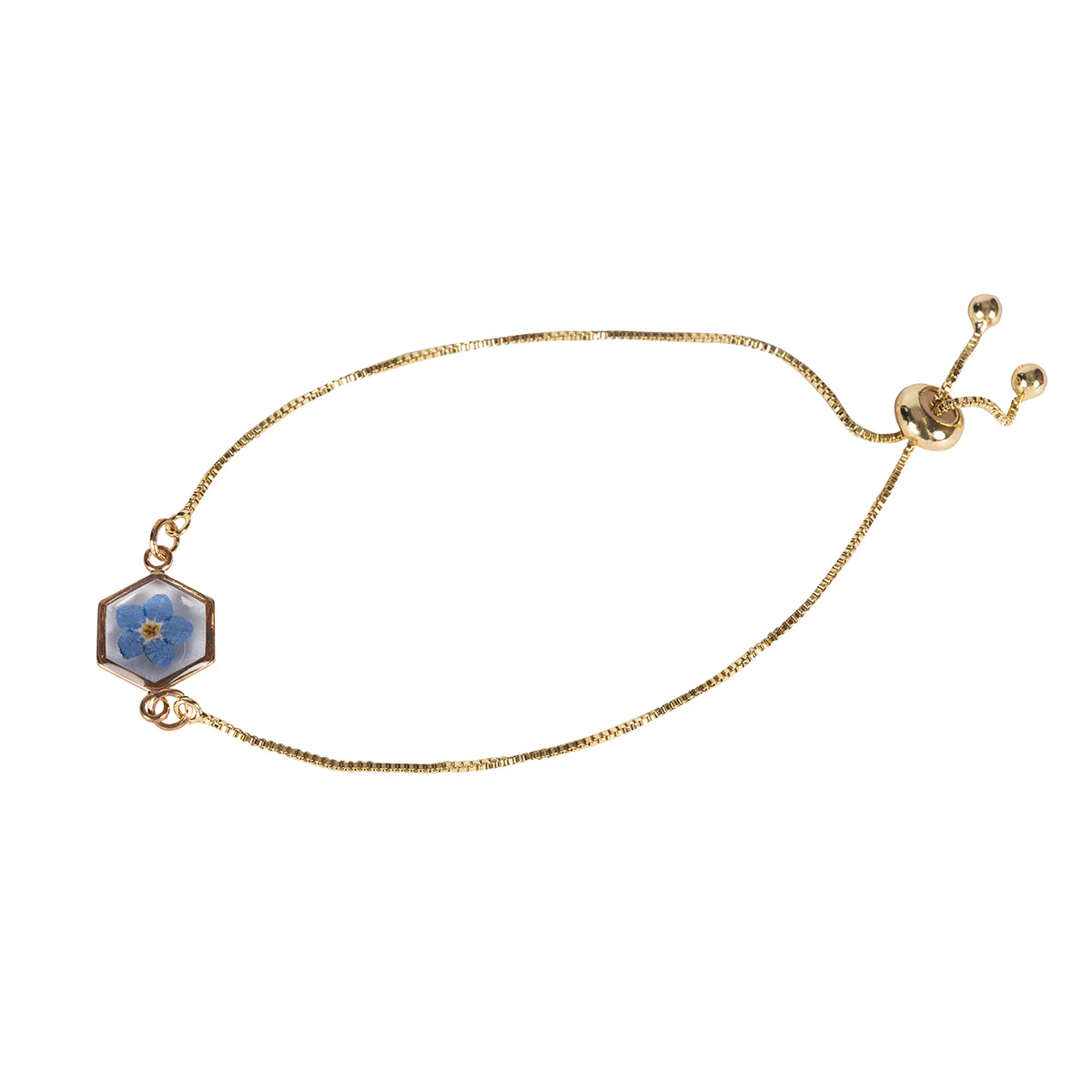 Forget Me Not Flower Bracelet - Image 2