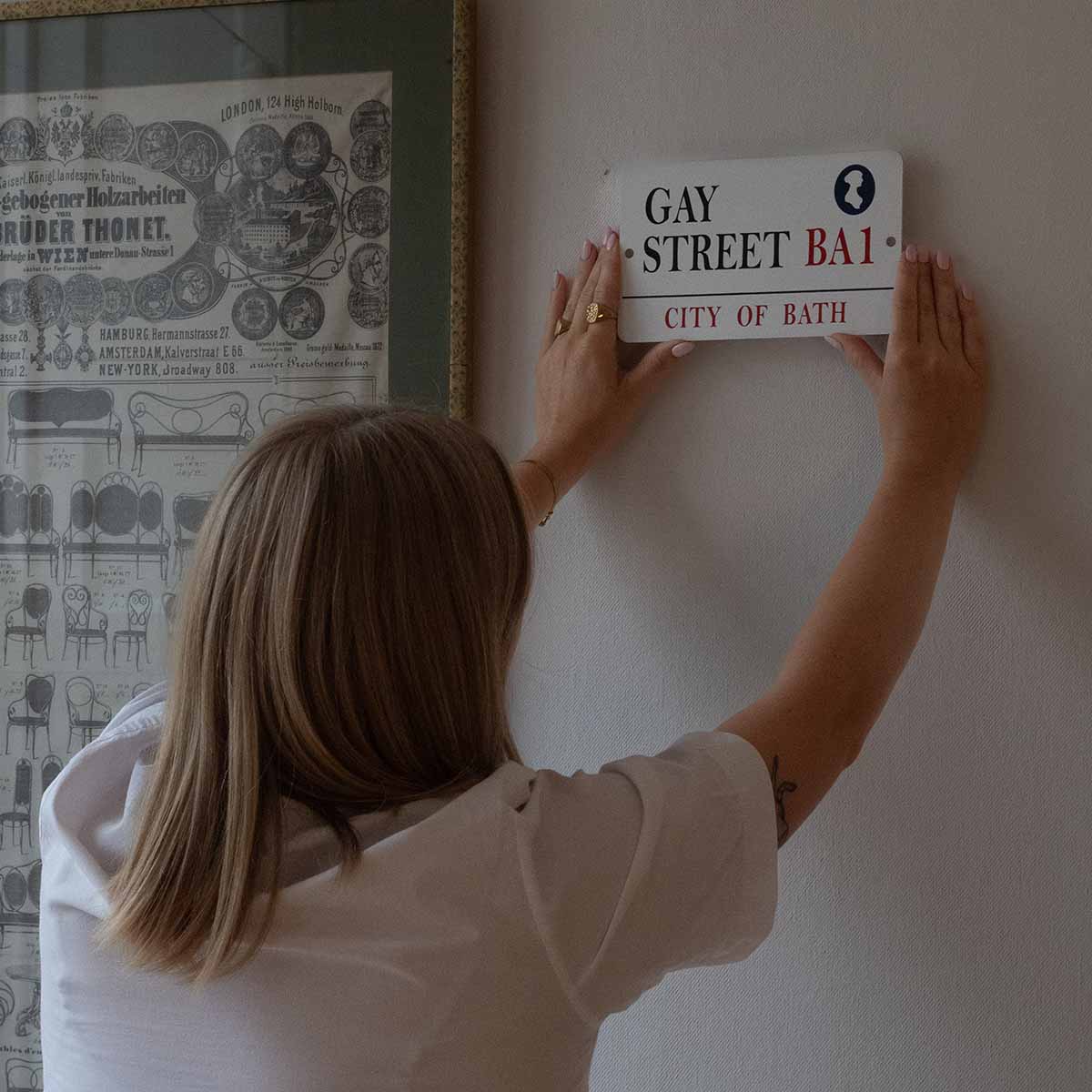 Jane Austen 'Gay Street' Sign - Image 4
