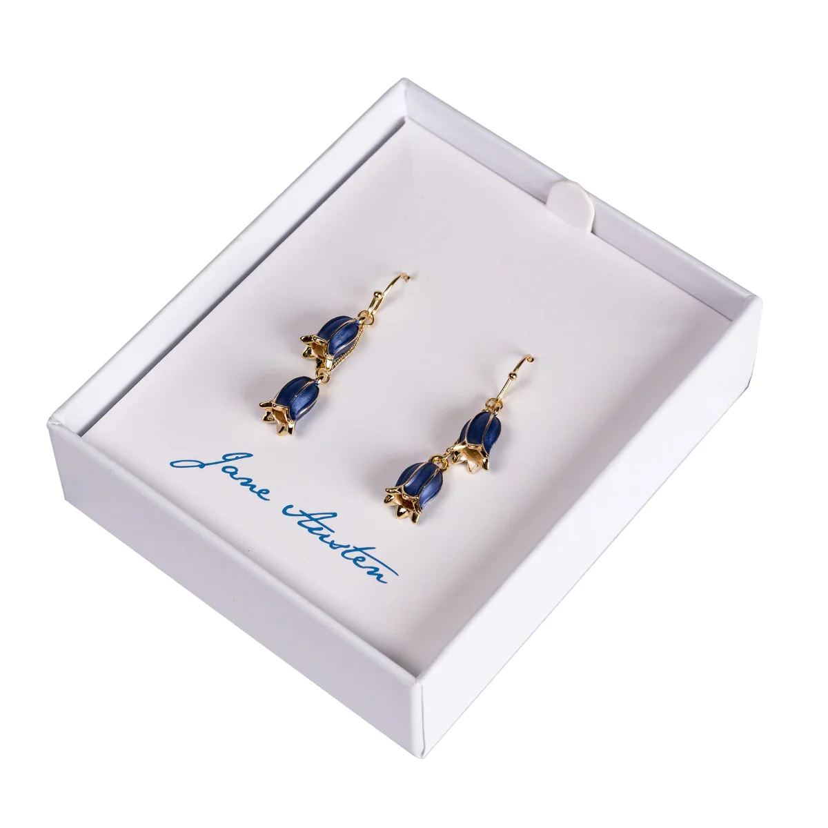 Hartfield Bluebell Earrings in Gold - Image 2