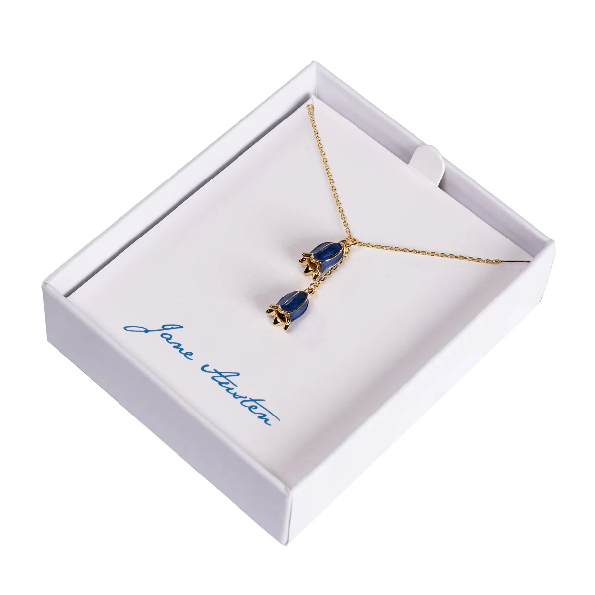 Hartfield Bluebell Necklace in Gold - Image 2
