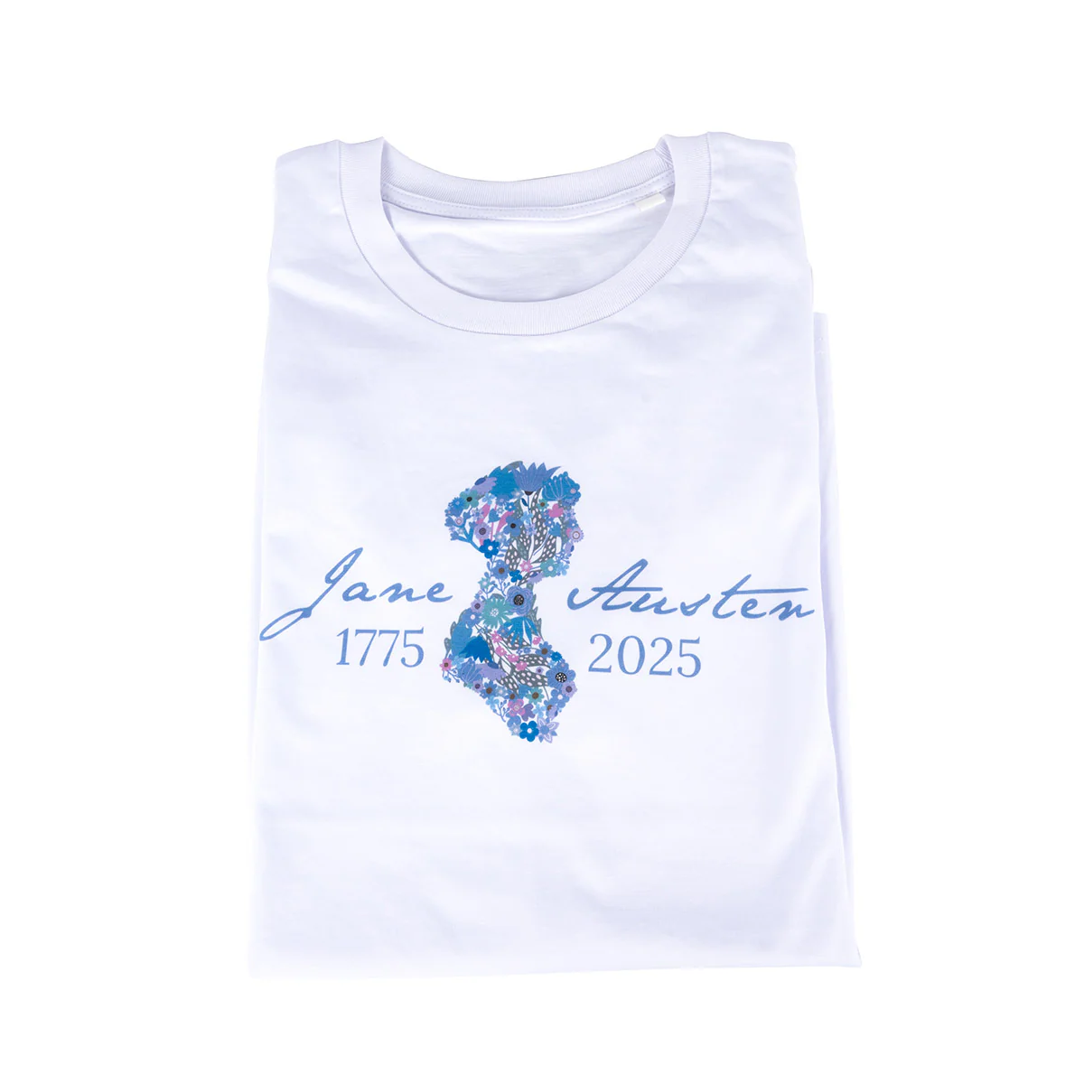 Jane Austen 250th Anniversary T-Shirt in White