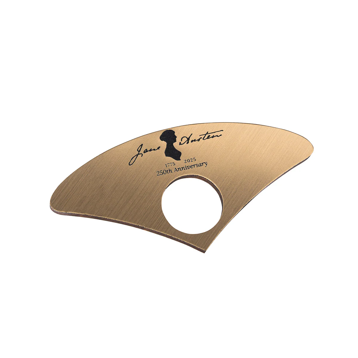 Jane Austen Anniversary Book Page Spreader in Brushed Gold - Image 2