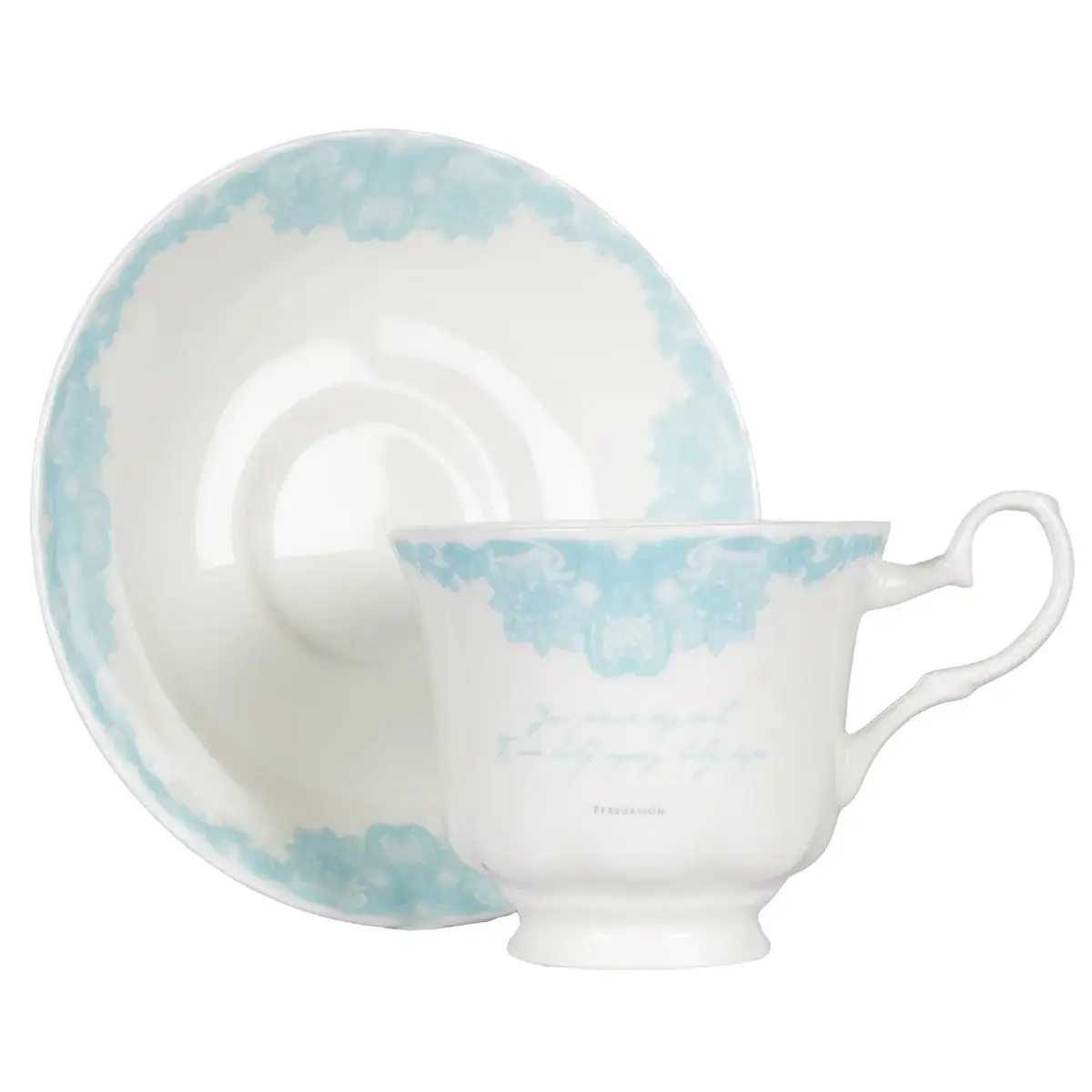 Jane Austen Persuasion Bone China Teacup And Saucer - Image 6