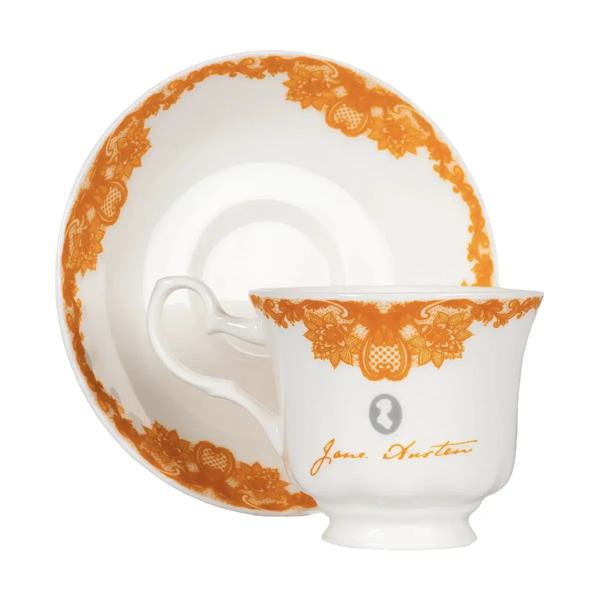 Jane Austen Sense And Sensibility Bone China Teacup And Saucer
