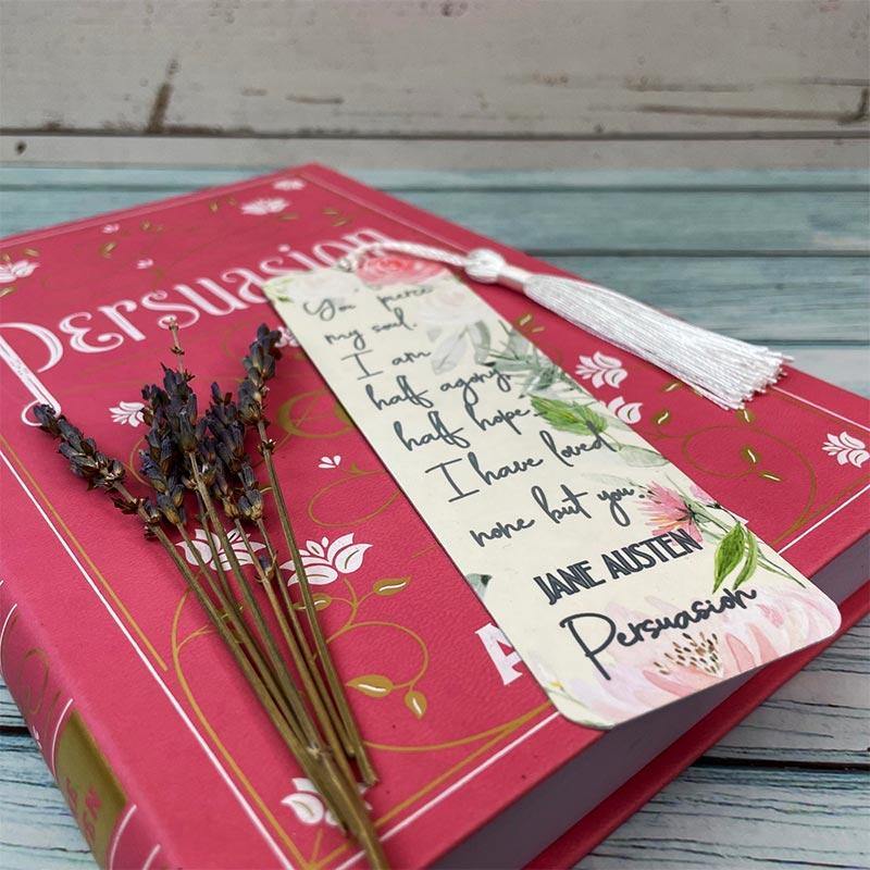 Jane Austen Bookmark - Persuasion Quotation - Image 2