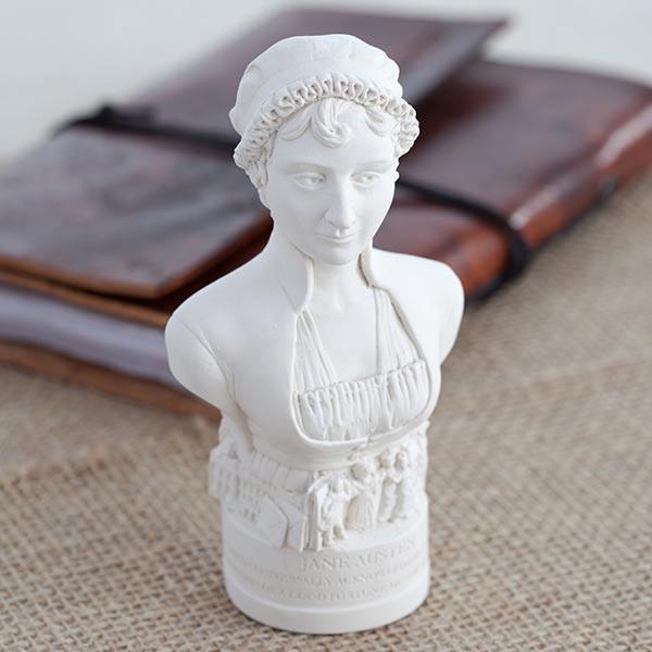 Jane Austen Bust - Decorative Ornament