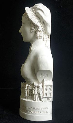 Jane Austen Bust - Decorative Ornament - Image 3