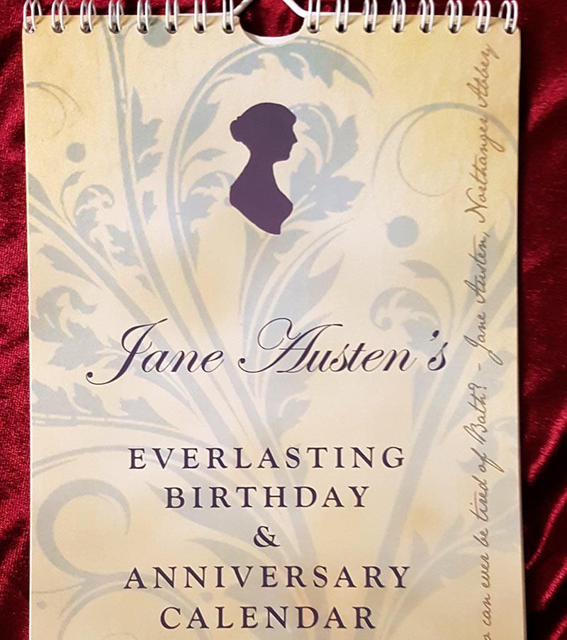 Jane Austen Calendar - Birthday and Anniversary - Image 2
