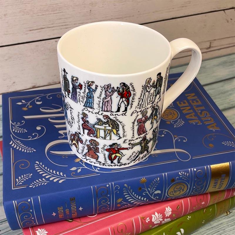 Jane Austen Characters Mug - Image 3