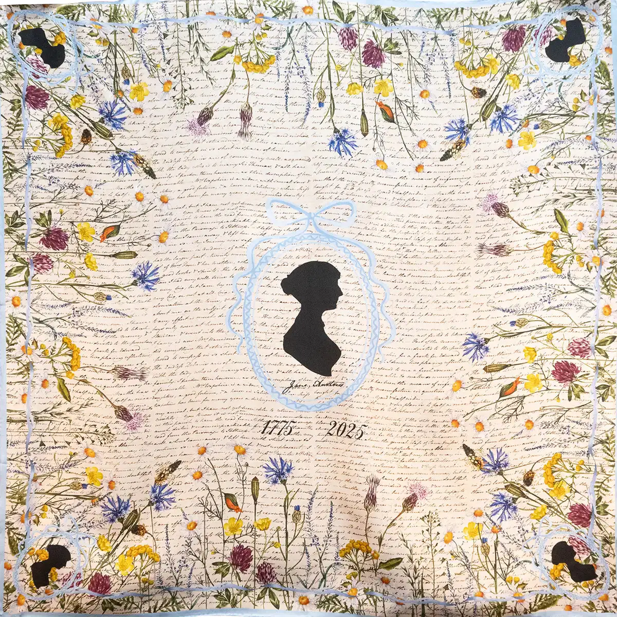 Jane Austen Commemorative Silk Scarf