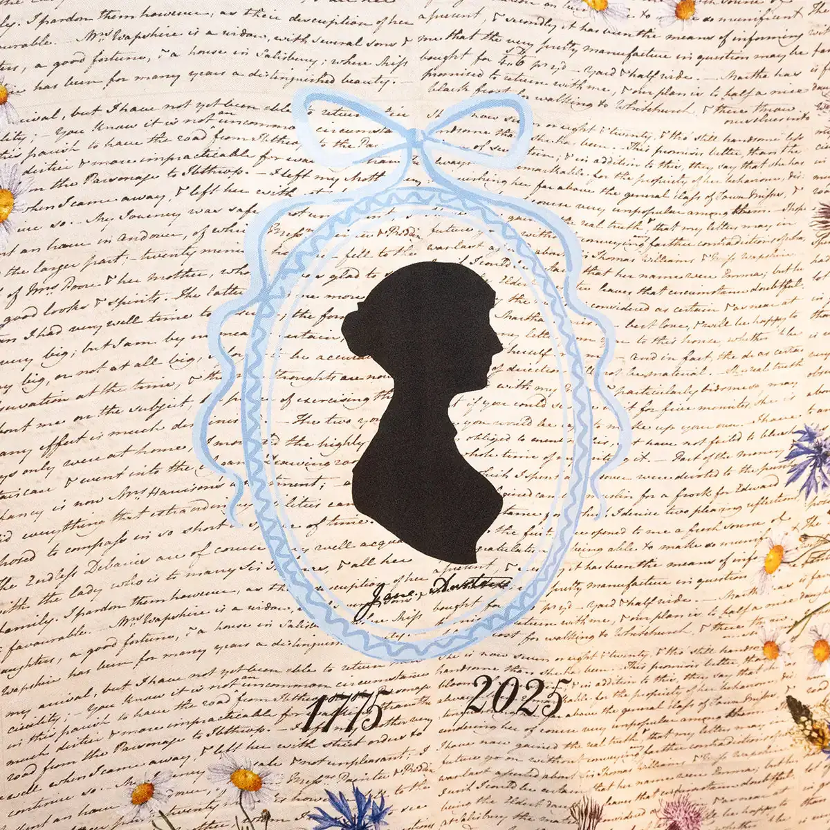 Jane Austen Commemorative Silk Scarf - Image 4