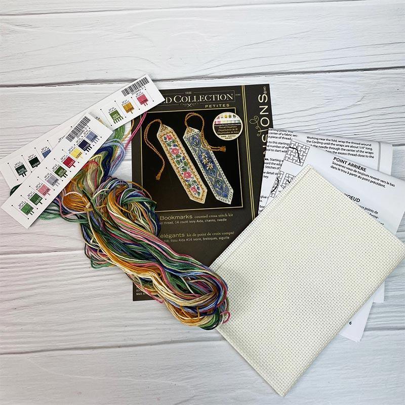Jane Austen Counted Cross Stitch Bookmark Kit - Image 2