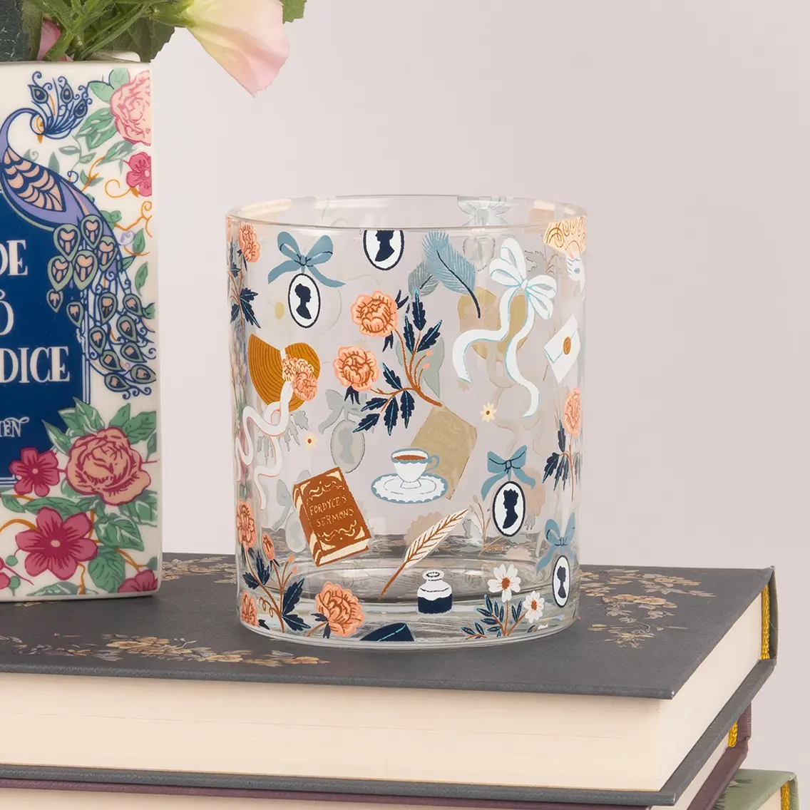 Jane Austen Glass Tumbler - Image 4