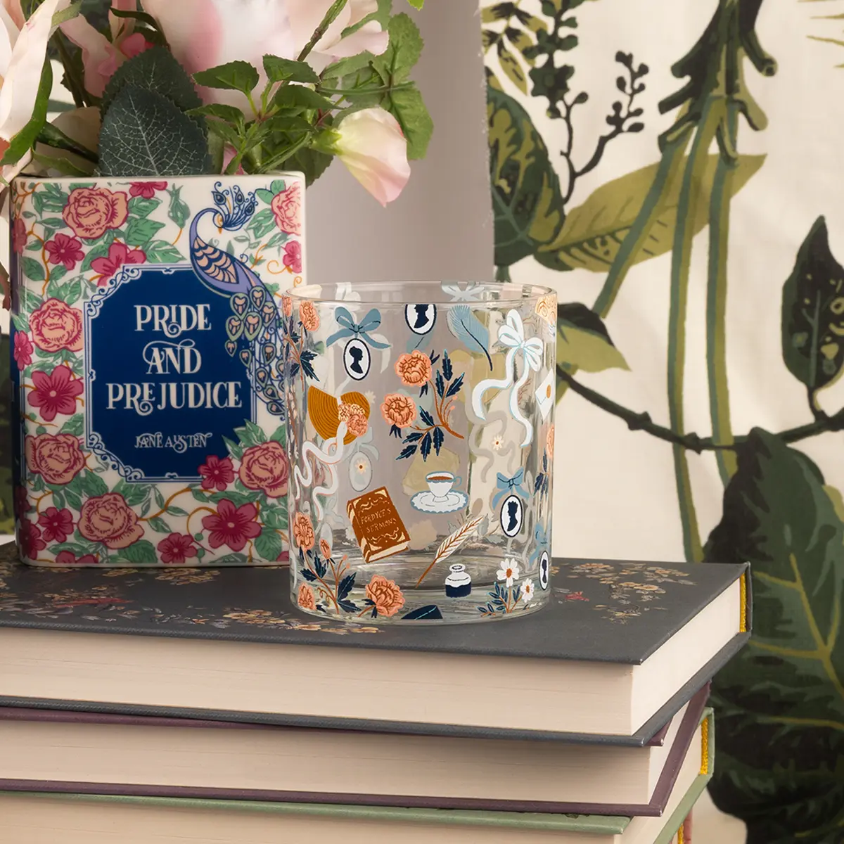 Jane Austen Glass Tumbler - Image 5