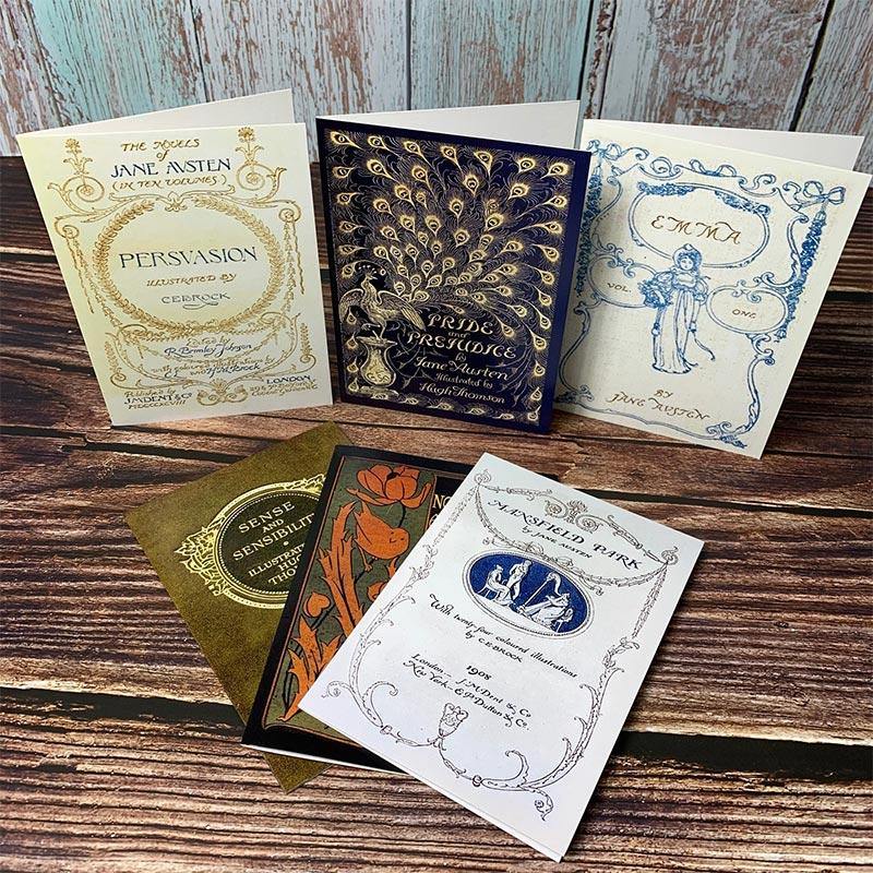 Jane Austen Greetings Cards - The Novels.