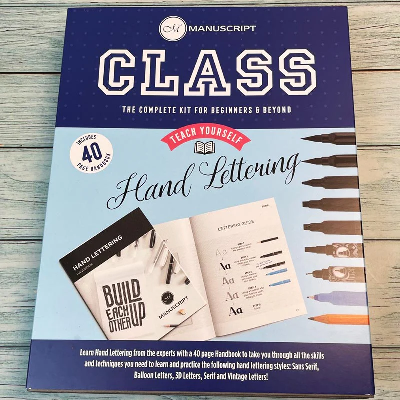 Jane Austen Hand Lettering Calligraphy Set - Image 2