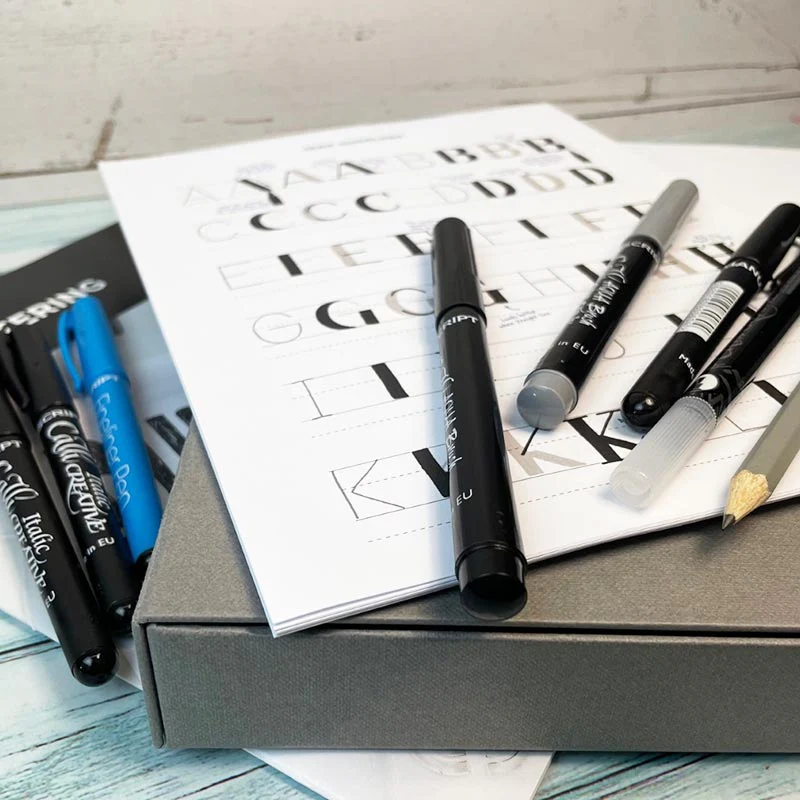 Jane Austen Hand Lettering Calligraphy Set - Image 3