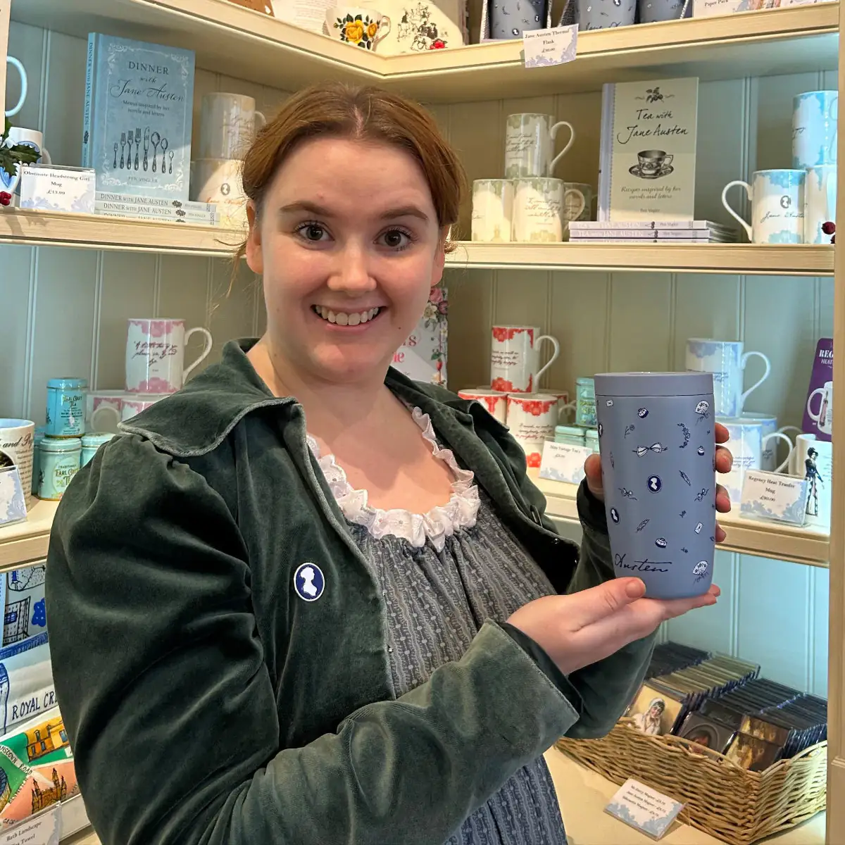 Jane Austen Icons Travel Cup - Image 4