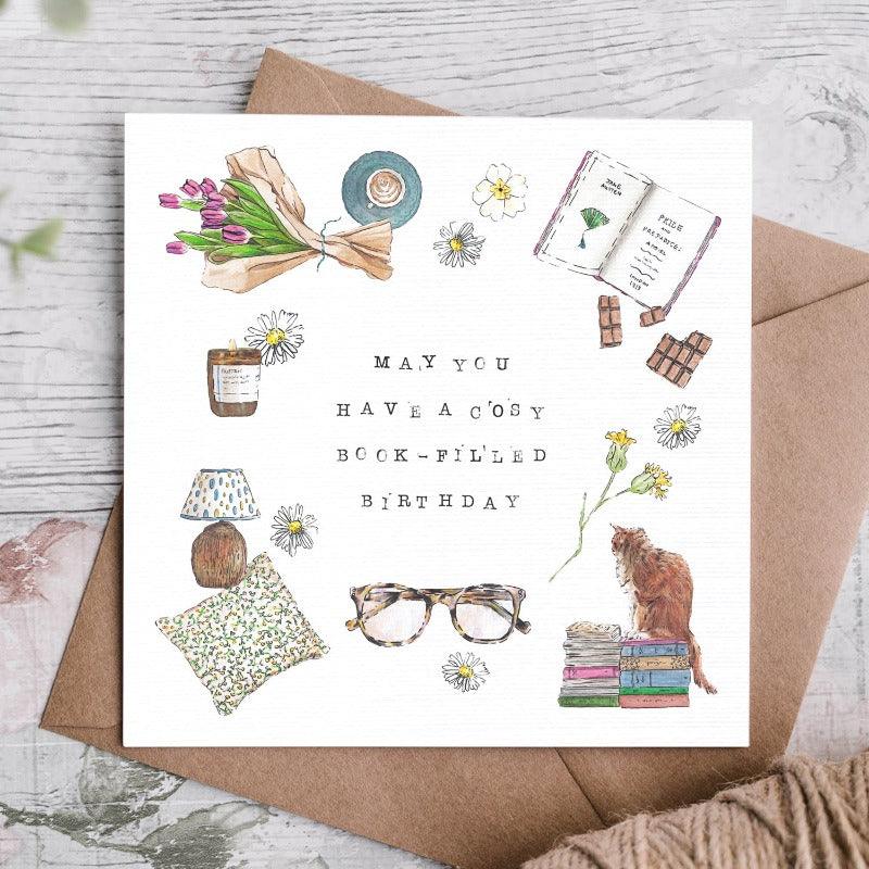 Jane Austen Themed Illustrated Greetings Cards | Set of 5 - Image 6