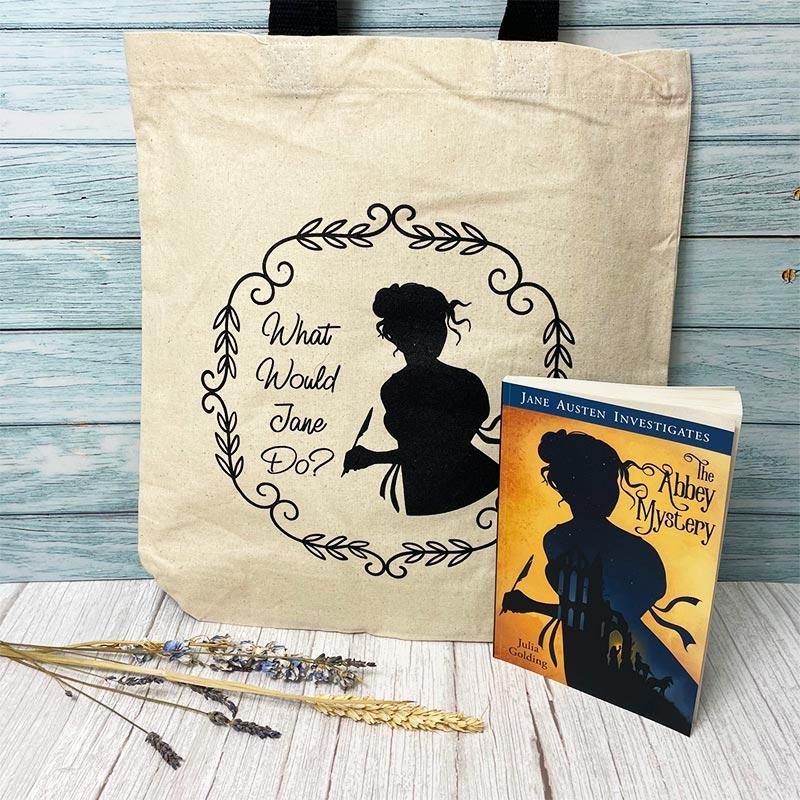 Jane Austen Investigates by Julia Golding - Tote Bag & Signed Book!