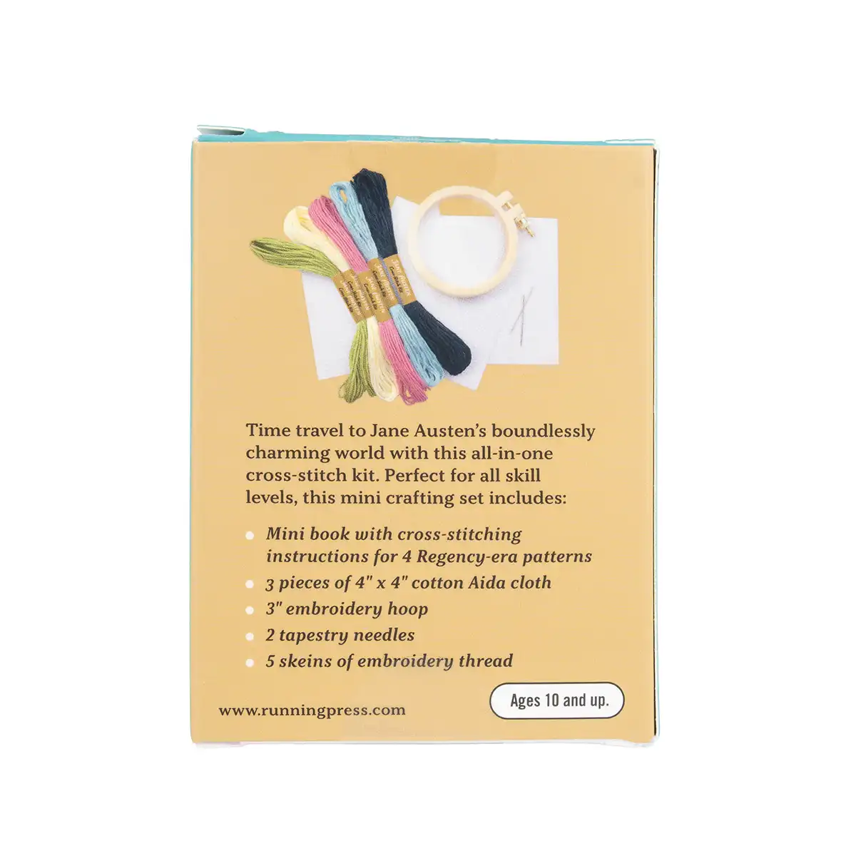 Jane Austen Mini Cross Stitch Kit - Image 5