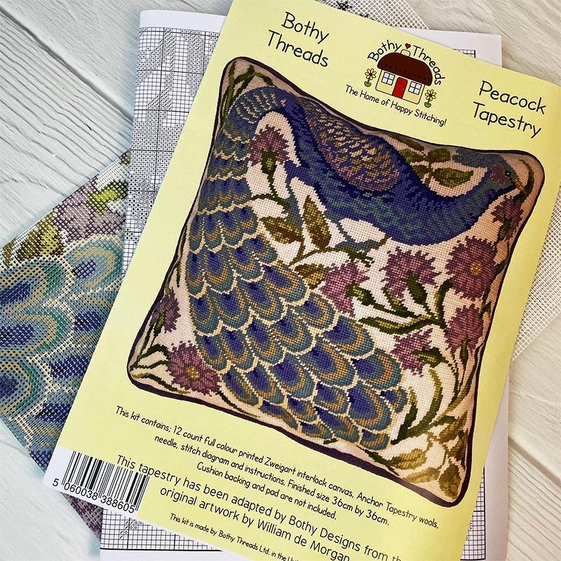 Jane Austen Peacock - Tapestry Kit - Image 3