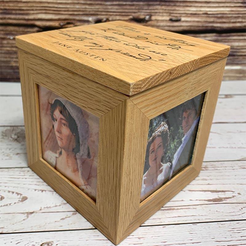 Jane Austen Photo Cube - Friendship Quote Design - Image 3