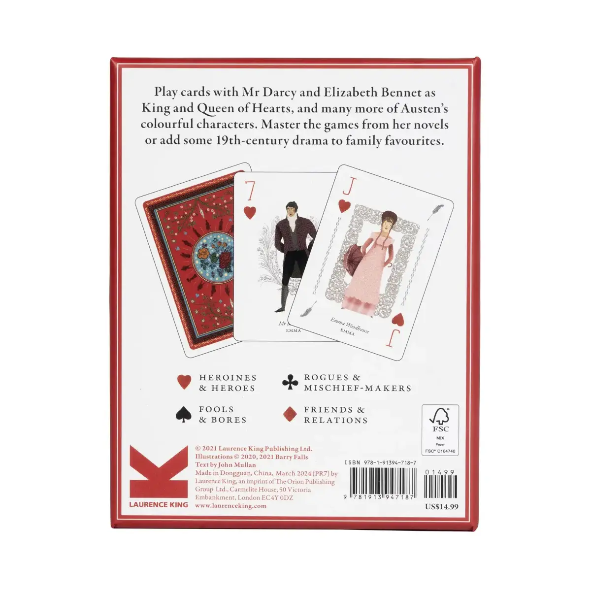 Jane Austen Playing Cards - Image 3