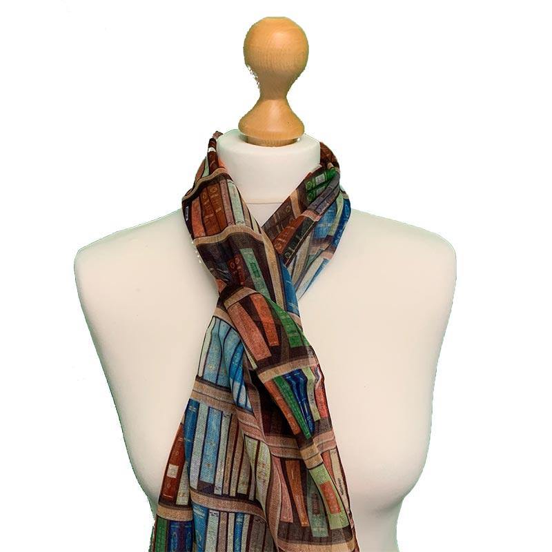 Jane Austen Scarf - Voile Book Design - Image 2
