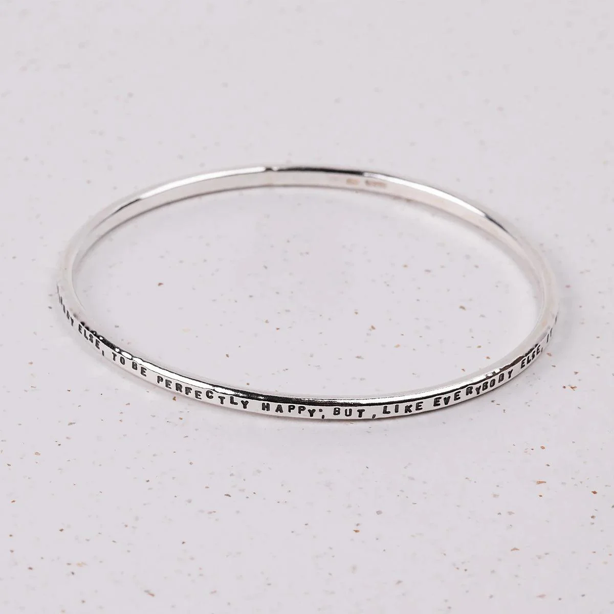 Jane Austen Sense and Sensibility Quote Bracelet - Image 2