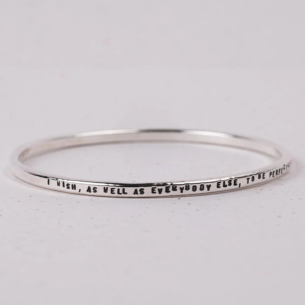 Jane Austen Sense and Sensibility Quote Bracelet - Image 3