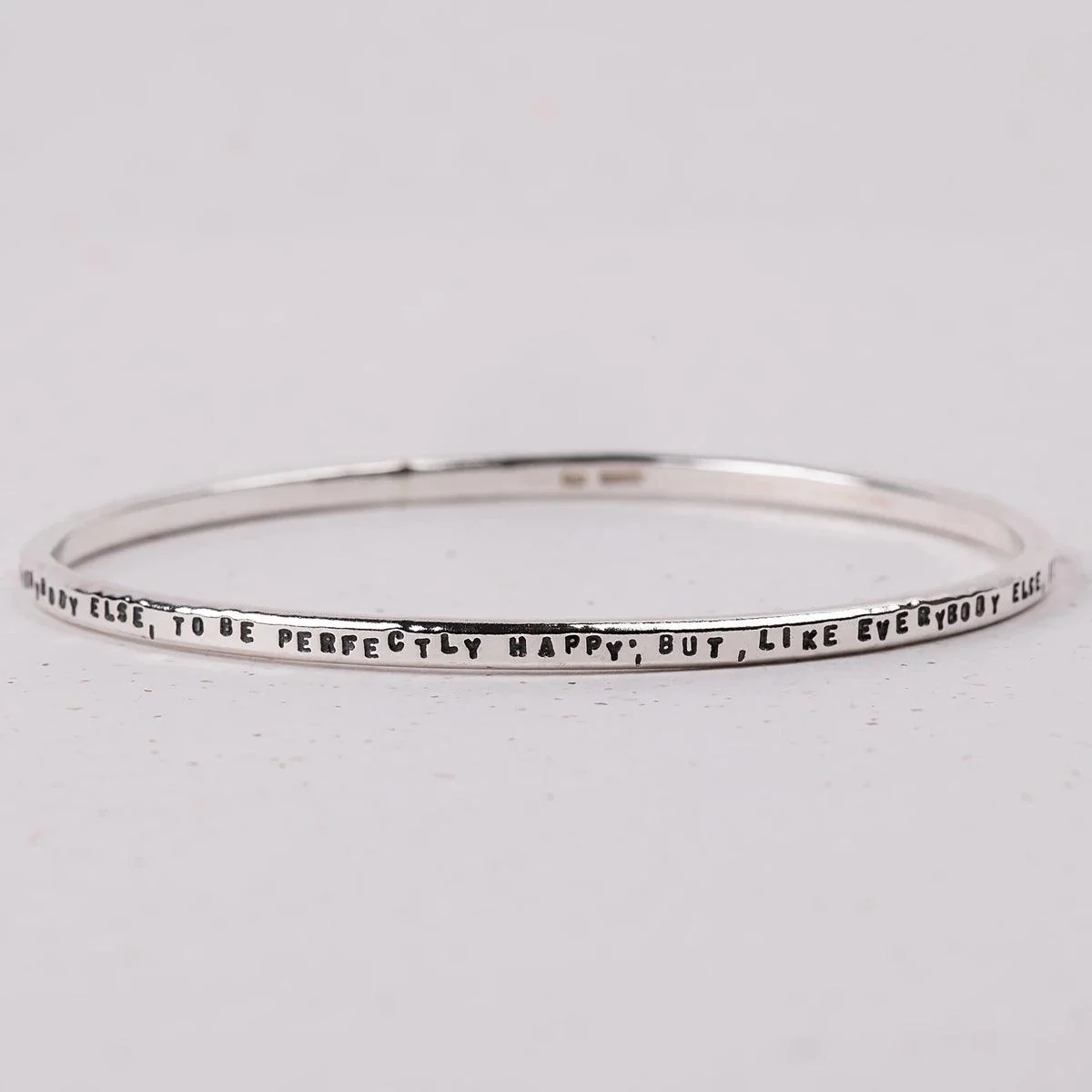 Jane Austen Sense and Sensibility Quote Bracelet - Image 4