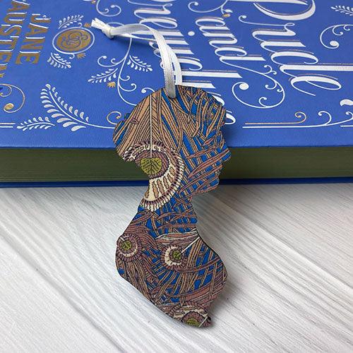 Jane Austen Pride and Prejudice Silhouette Decoration - Image 2