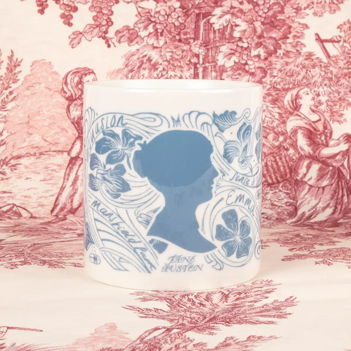 Jane Austen Silhouette Mug