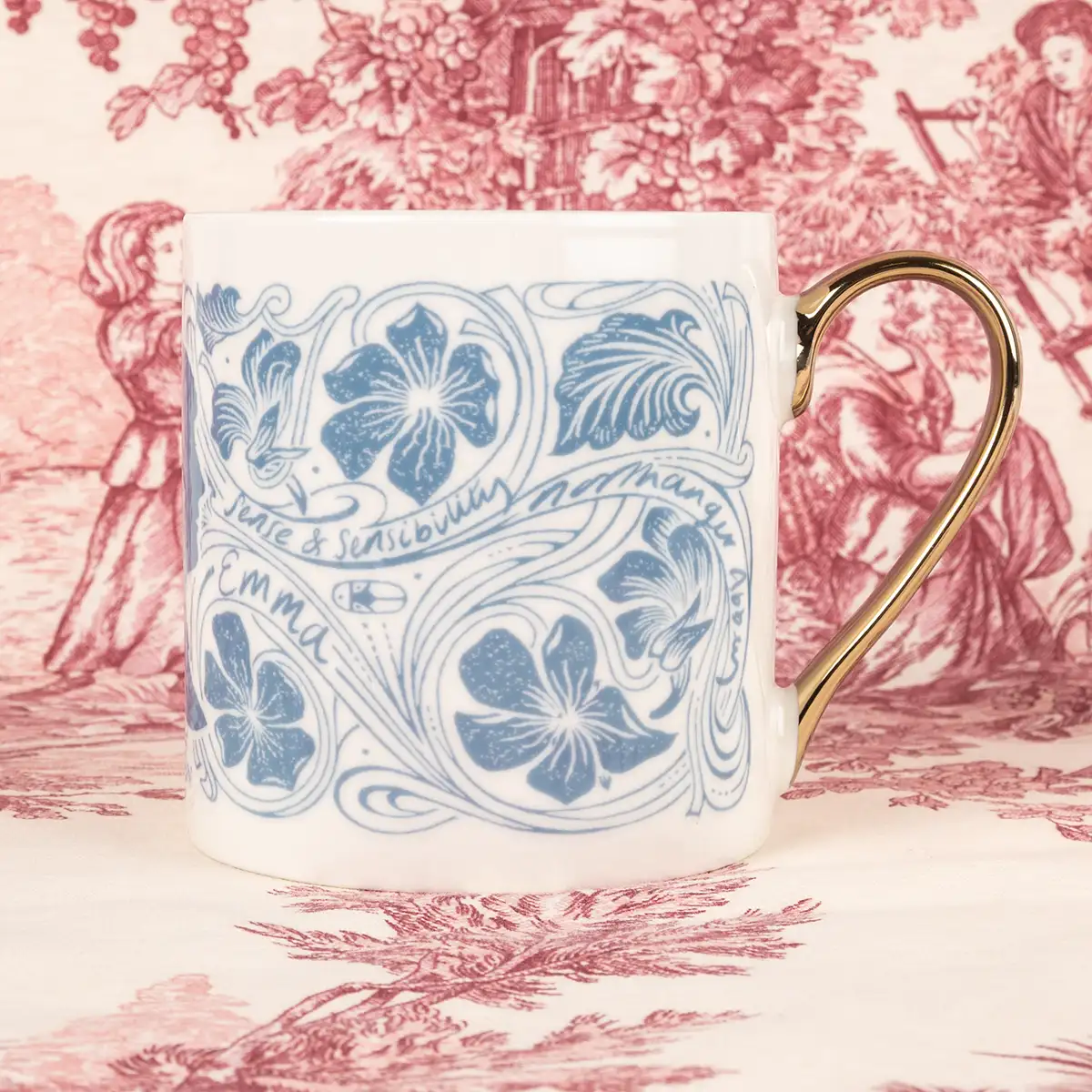 Jane Austen Silhouette Mug - Image 4