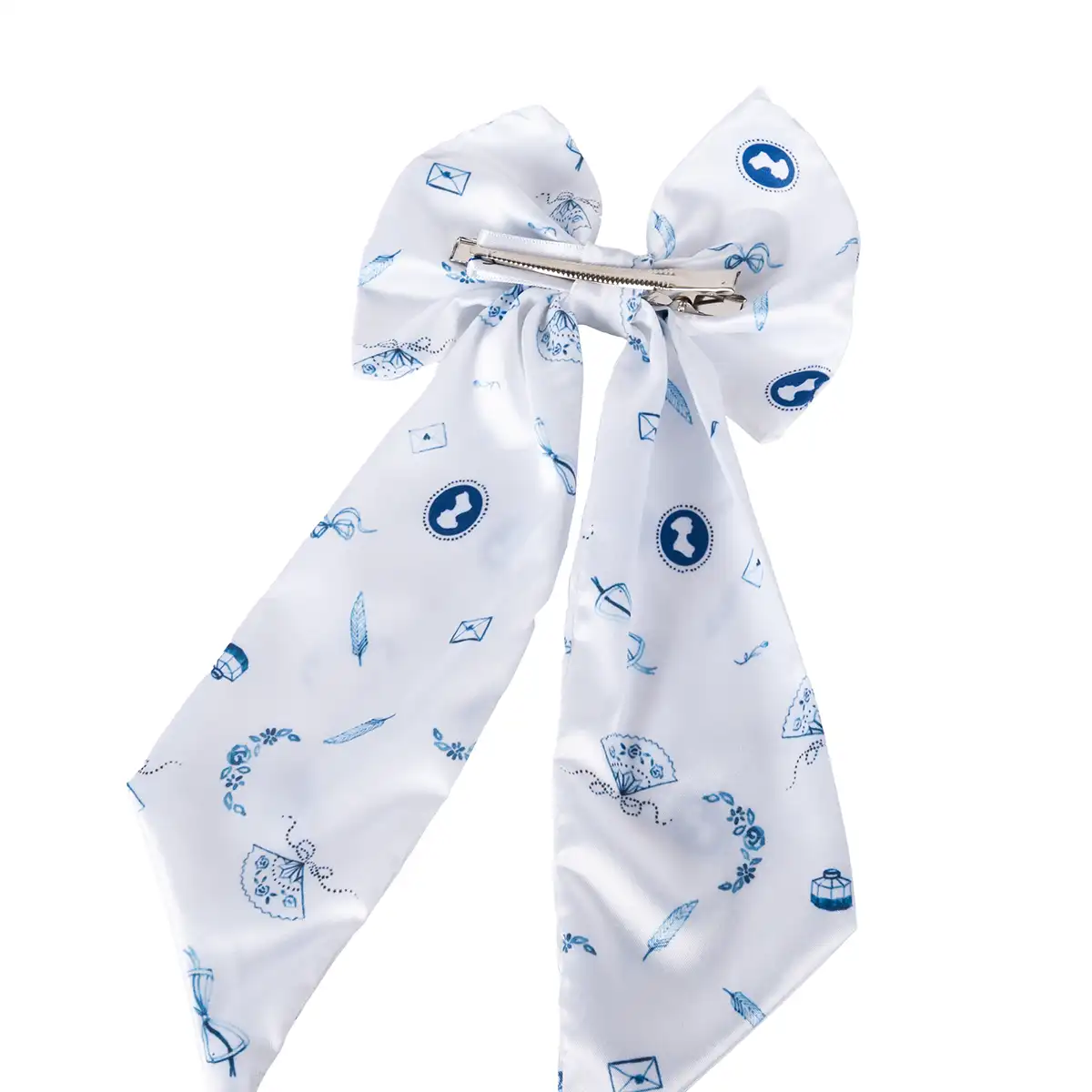 Jane Austen Silk Printed Bow - Image 3