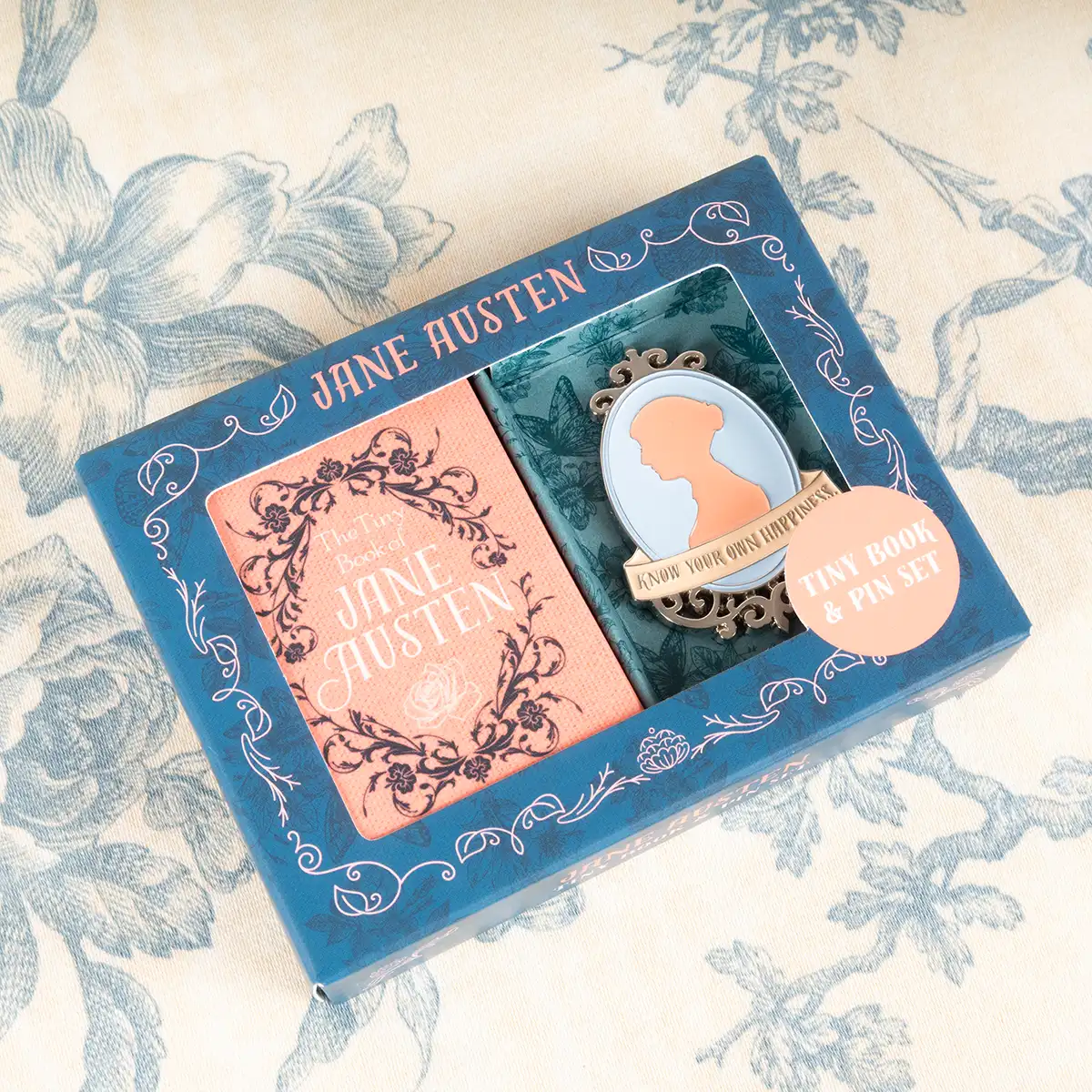 Jane Austen Tiny Book and Pin Set - Image 2