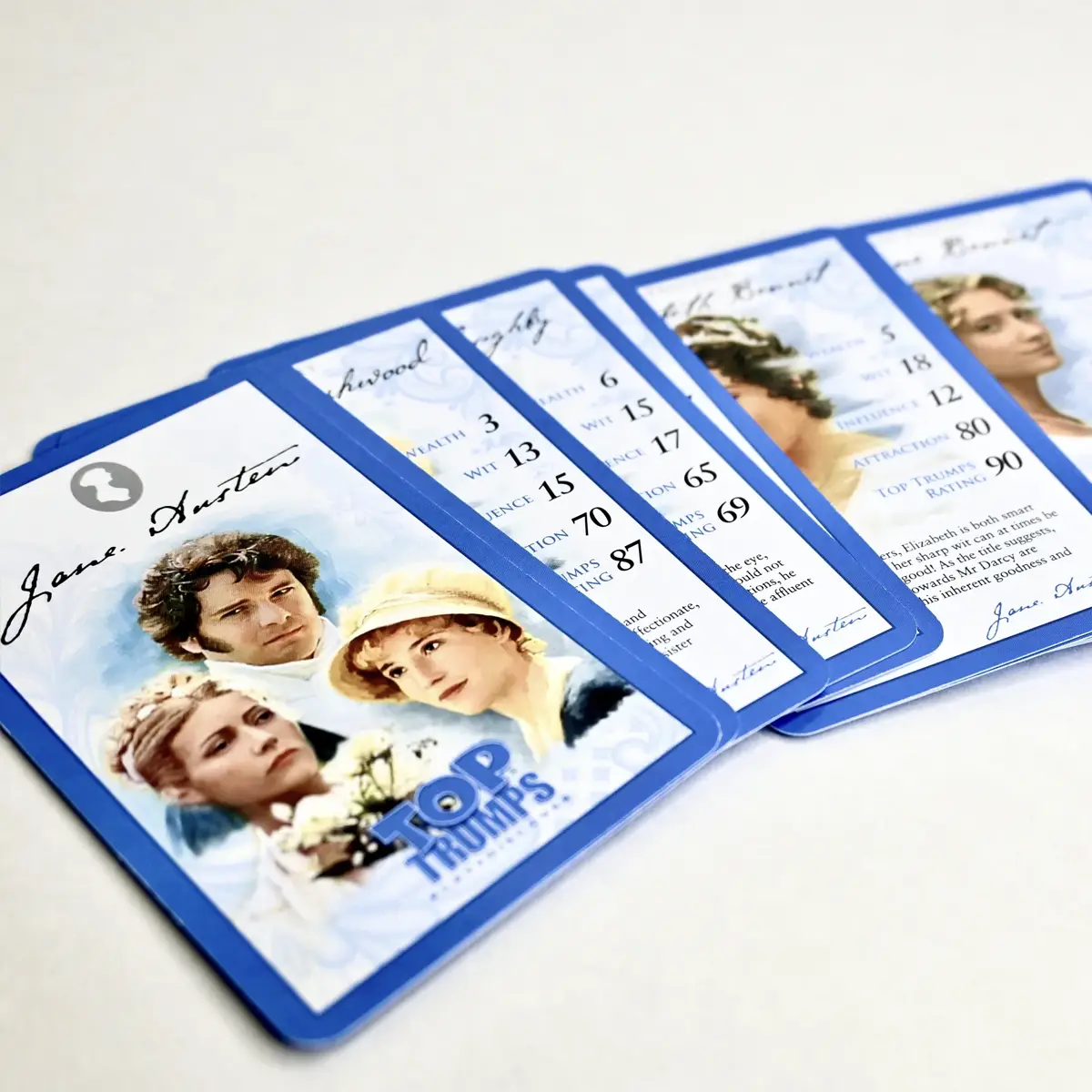 Jane Austen Official 'Top Trumps' - Image 5