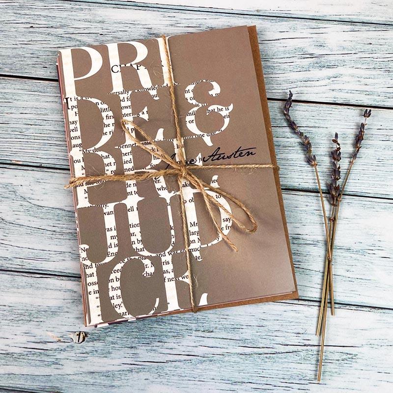 Jane Austen Typography Notecards - Pack of 6 - Image 4